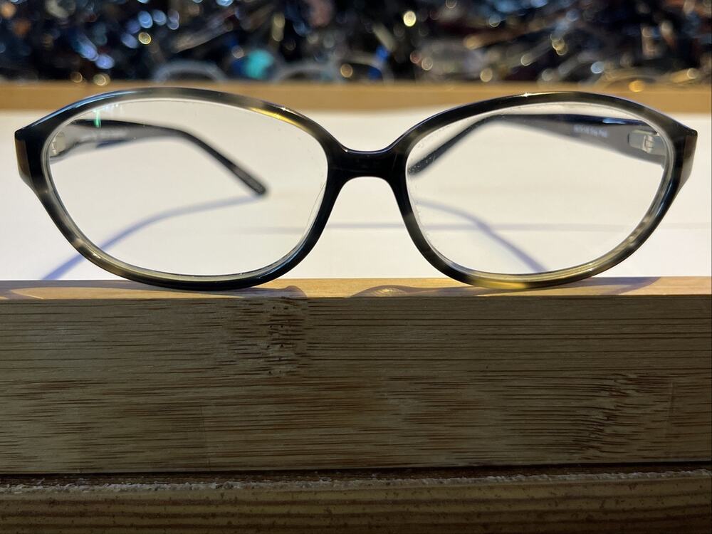 London Fog Eyewear 1123 Image Wear 55-13-140 Grey Plaid eyeglass frames Only